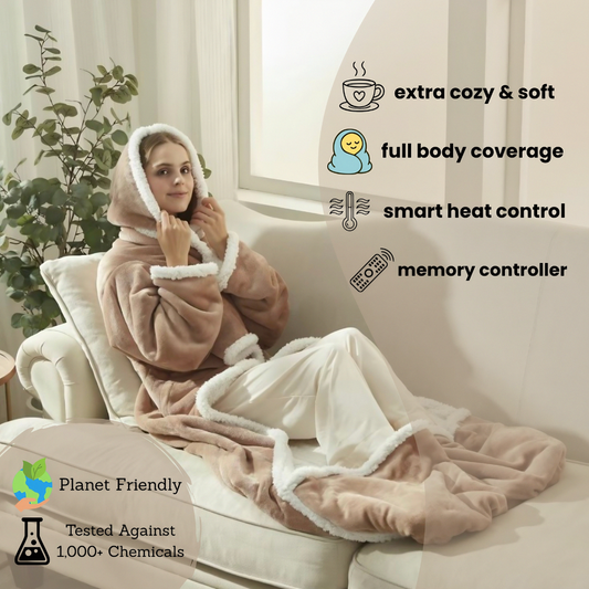 Warmie© Wearable Heated Blanket